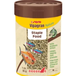 Sera Vipagran Nature mangime di base in granuli per pesci ornamentali