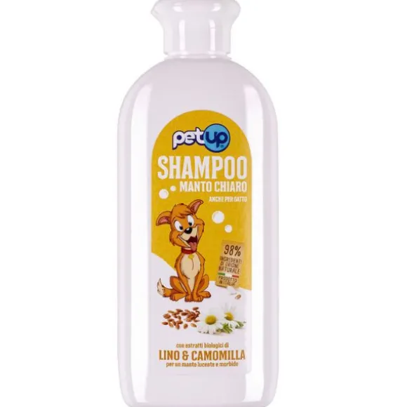 Shampoo lucente per cani dal manto chiaro e gatti PetUp