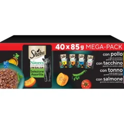 Sheba Nature's Collection in Salsa Multipack 40x85 gr