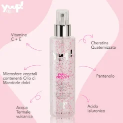 Siero ristrutturante alla cheratina Pink Velvet Yuup