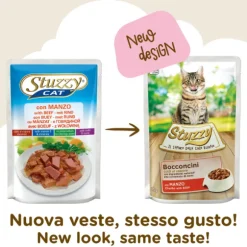Stuzzy Cat Bocconcini cotti al vapore 85 gr