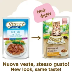 Stuzzy Cat Bocconcini Kitten cotti al vapore 85 gr