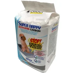 Tappetini Igienici Super Nappy Carbone Attivo Croci