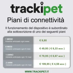 Trackipet Localizzatore satellitare GPS per animali domestici