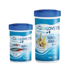 Tropical Granuli Aqualovers mangime completo per pesci d'acquario piccoli e medi