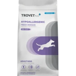 Trovet Plus+ All Breeds Dog Vet Diets Hypoallergenic Cervo fresco