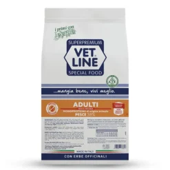 Vet Line Secco Monoproteico Cane Adult Taglia Piccola Pesce