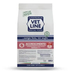 Vet Line Secco Monoproteico Cane Junior Accrescimento Bufalo