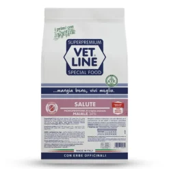 Vet Line Secco Monoproteico Cane Salute Maiale