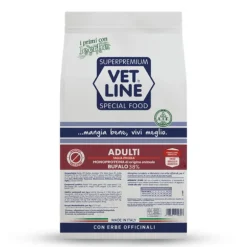 Vet Line Secco Monoproteico Cane Adult Taglia Piccola Bufalo