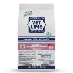 Vet Line Secco Monoproteico Cane Adult Maiale