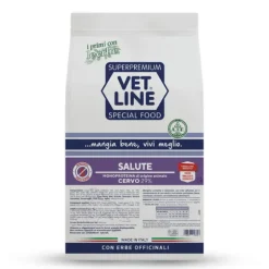 Vet Line Secco Monoproteico Cane  Salute Cervo