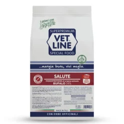 Vet Line Secco Monoproteico Cane Salute Bufalo