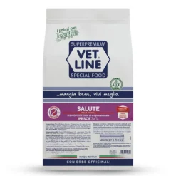 Vet Line Secco Monoproteico Cane Salute Taglia Piccola Pesce