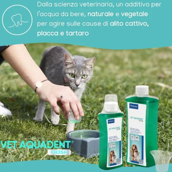 Virbac Vet Aquadent Fresh colluttorio per cani e gatti