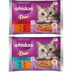 Whiskas Duo Multipack 4 pezzi da 85 gr