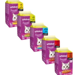 Whiskas Pranzetti Multipack 6 pezzi da 50 gr