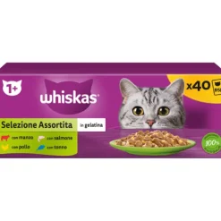 Whiskas Selezione assortita Multipack 40 pezzi da 85 gr