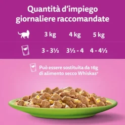 Whiskas Tasty Mix Multipack 4 pezzi da 85 gr