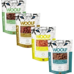 Woolf morbidi bocconcini Snack Monoproteico per cani
