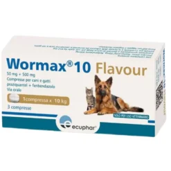 Wormax 10 Flavour vermicida in compresse Ecuphar